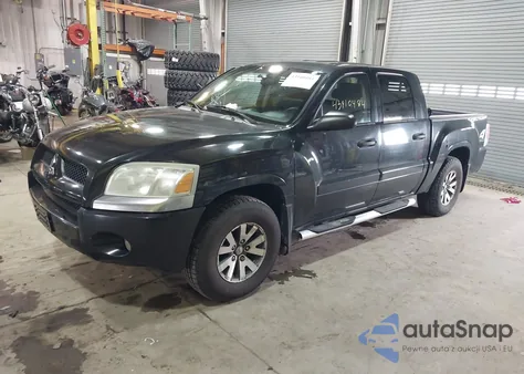 2008 Mitsubishi Raider Ls из США, поврежденный, VIN 1Z7HT28K48S620513